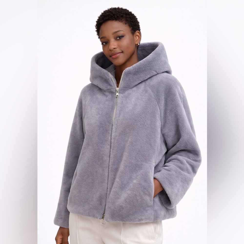 Authentic Herno Eco Resort Jacket – Viola | Made in Italy | BNWT Sz 16 US/52 Eur